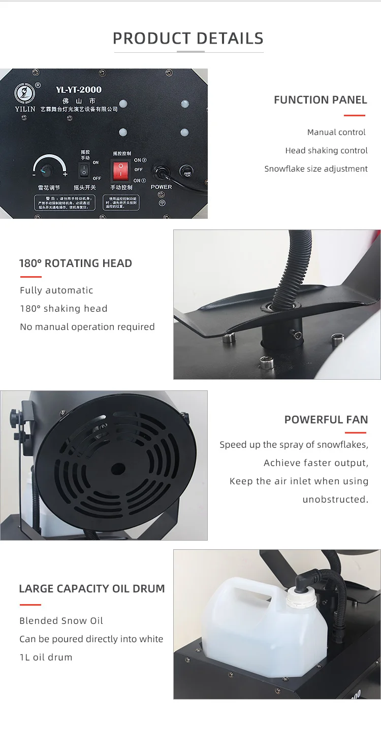 Hot Sale Special Effects Foam 1500w Stage Dj 180 Degree Moving Head