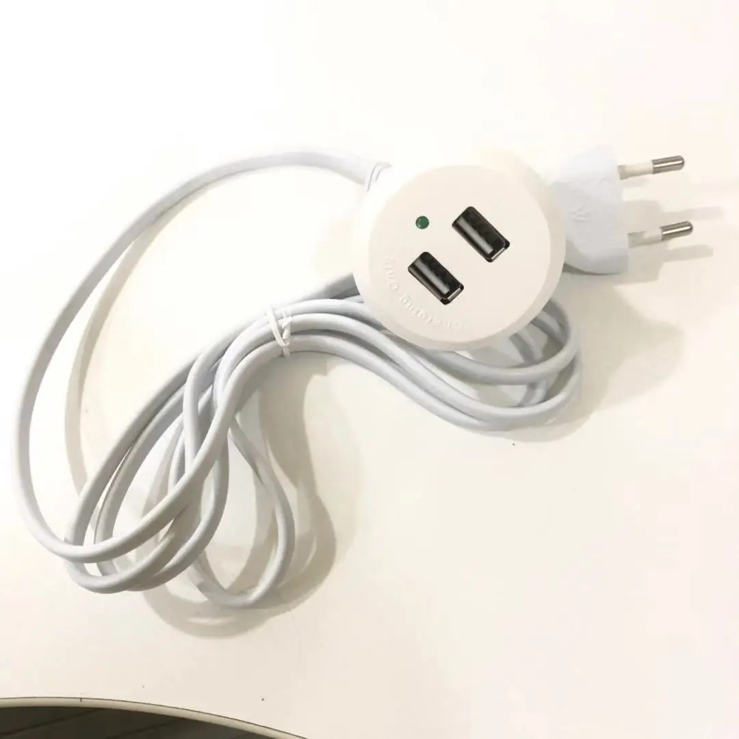 5v 2a Adapter Furniture Usb Charger Table Usb Socket,Usb Charging Sofa,Round Type Furniture Bed