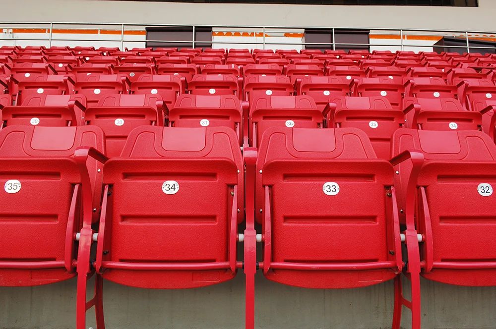 Hdpe Eimer Sitze Kunststoff Stadion Stuhl Spitze Up Stadion Sitz Buy