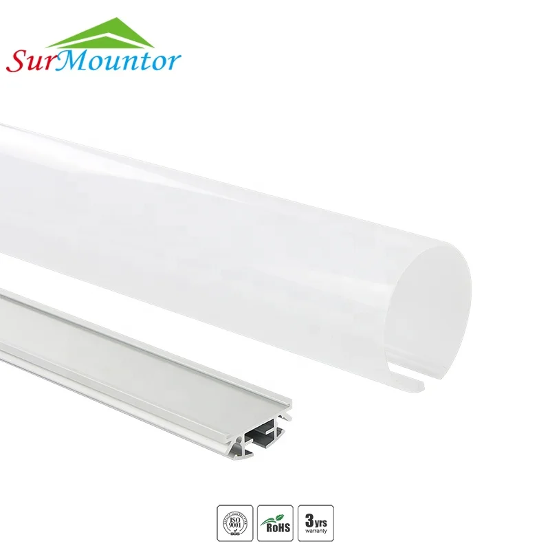 stainless steel pendant led profile for pendant lighting round shape 2 meters 30W Beam angle 250 degree