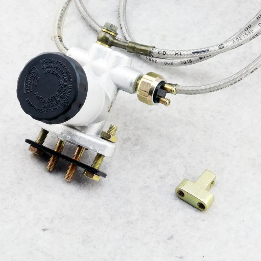 Atv Brake Assembly Hydraulic Disc Front Rear Brake Calipers Pad