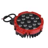 New arrival Hot Sale 7 inch 51W Red Led Work Lights Pods Bull Bar Driving Offroad Truck SUV ATV Round Headlights,ace lighting