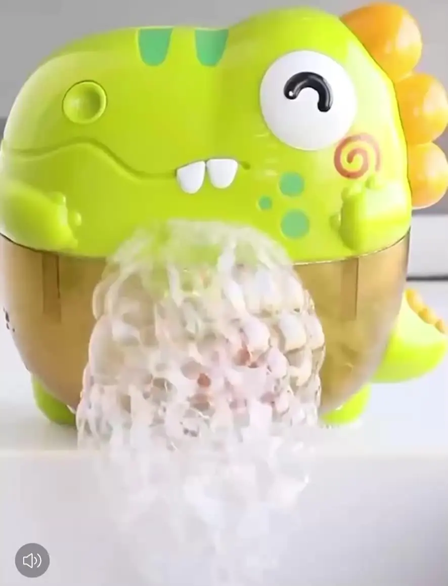Badspeelgoed, Schuimmachine Bad met Muziek, Dinosaurus Badspeelgoed Baby met 1000 Bubbels Per Minuut kopen vanaf een prijs van 6.25