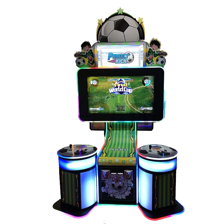 Coin Operated Arcade Games Perferct Kick Football Game Machine