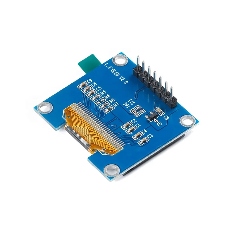 1.3 Inch Oled Display Module Oled Iic Spi Serial White Blue 128x64 ...