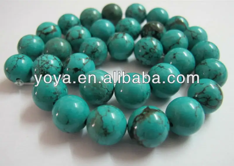  Faceted Turquoise Beads,Green Turquoise Faceted Round Beads.jpg