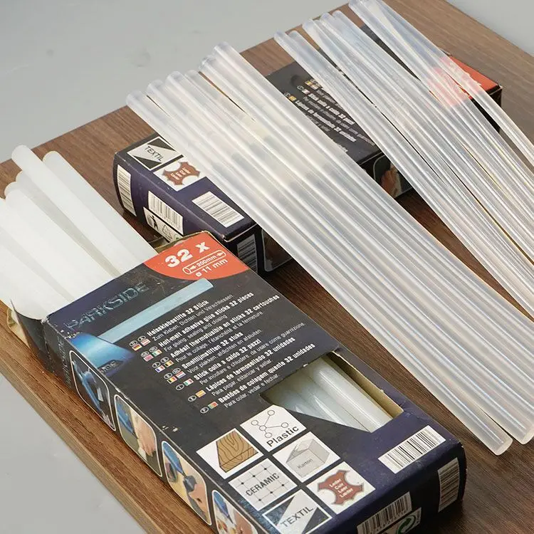 Silicone Glue Stick Flexible Hot Melt Glue Stick 7mm 11mm All Purposes