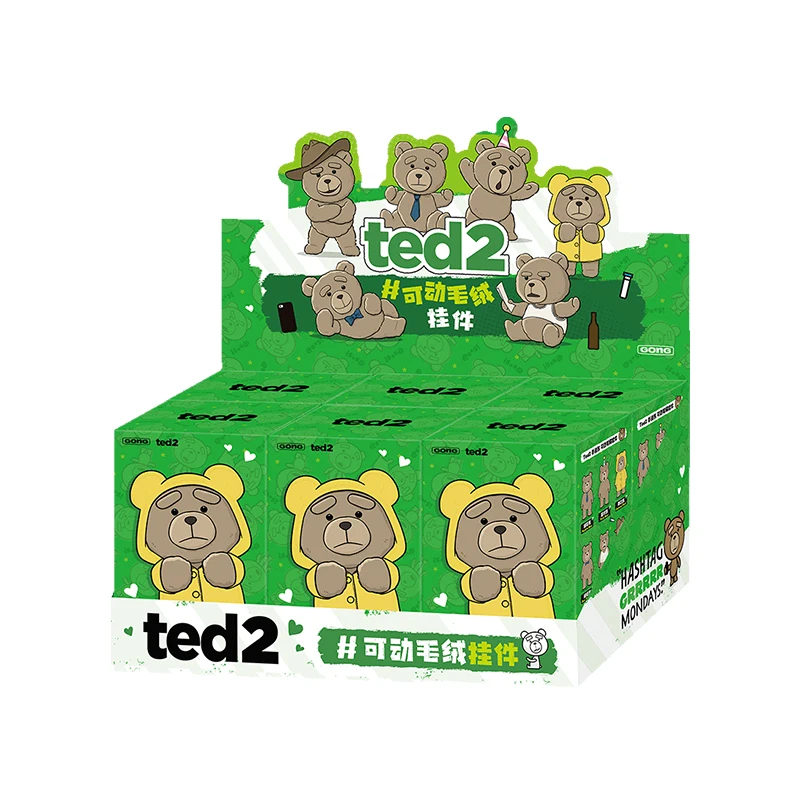 Pop Mart Ted2 Bear Series - Mystery Blind Box Plush Toys