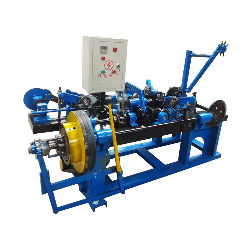 Factory directly sale custom galvanized barbed wire making machine