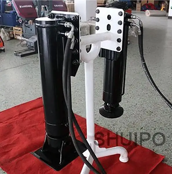 Weld Gearbox Inboard Handle Hydraulic Landing Leg/hydraulic Landing