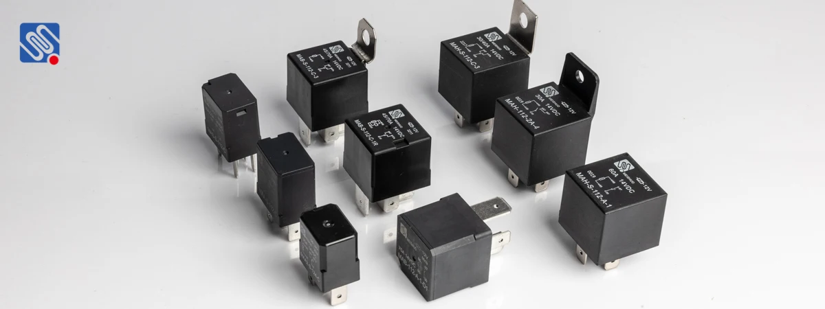 Meishuo JD1915 Relay MAH-124-A-3 4Pin 24V 40A Automotive Security Power Plug Relay Auto Relay 30a