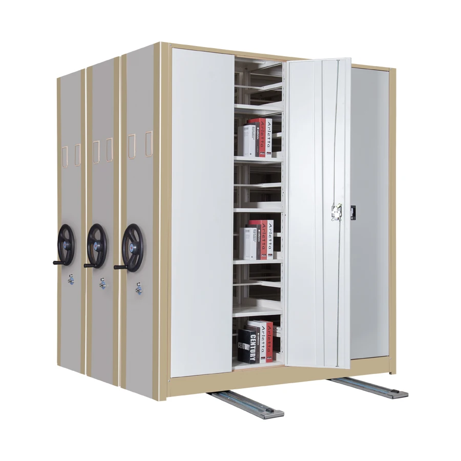 Compact Archive Cabinet Metal Shelves Dense Frame Heavy Office ...