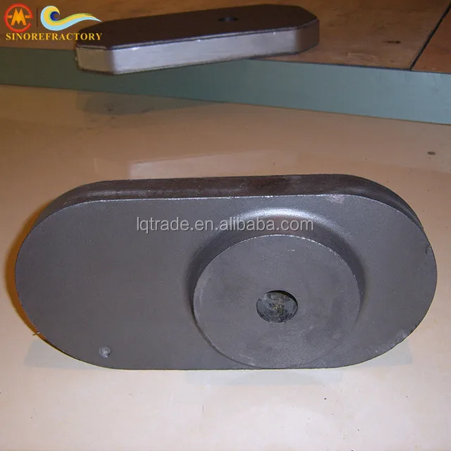 Continuous Casting Ladle Slide Gate Plate With Nozzle 2qc - Buy 2qc ...