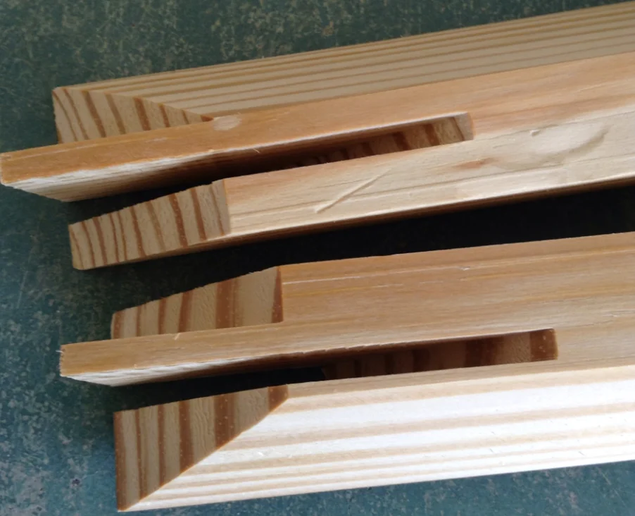 
Factory High Quality Wooden Stretcher Bars Frame for Stretched Canvas 