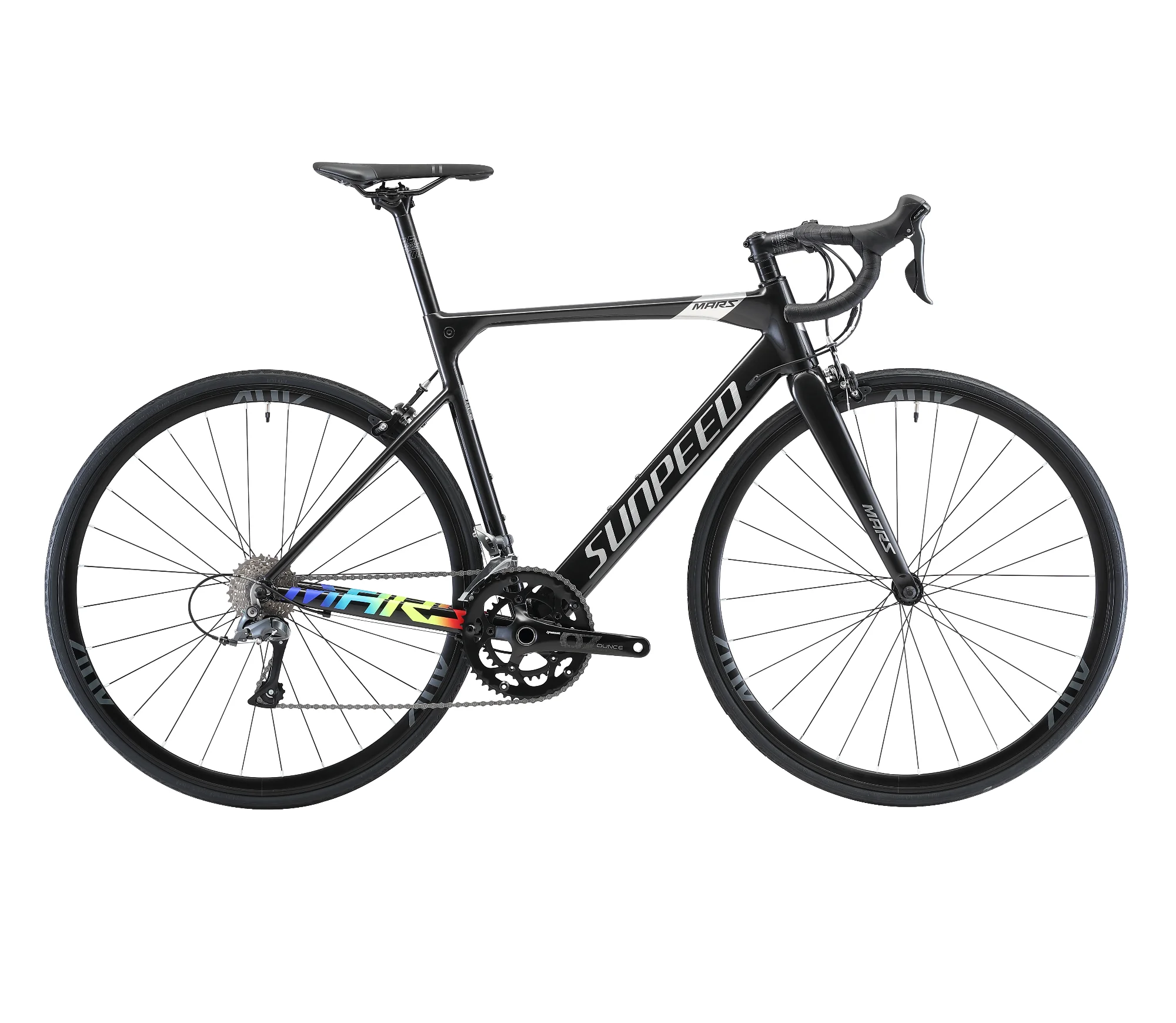 Sunpeed New Mars Carbon Fork Road Bike with Aluminium Alloy Frame