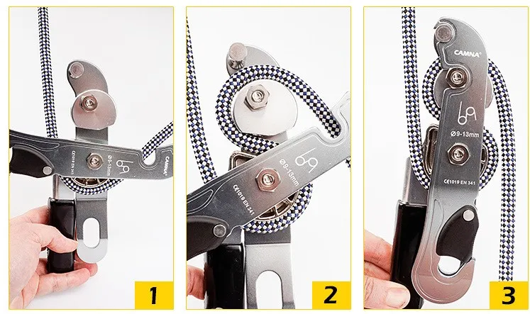 Ropes 9-12mm Rope Rescue Equipment Hand Controls Designed Climbing ...