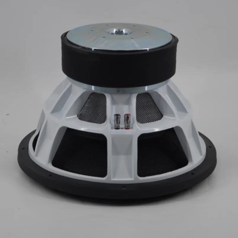 15 Inch Car Subwoofer Speaker 15100-045 3000W RMS Big Power Dual Coil 12V/24V DC Carbon and Paper Cone Subwoofer Car Audio details