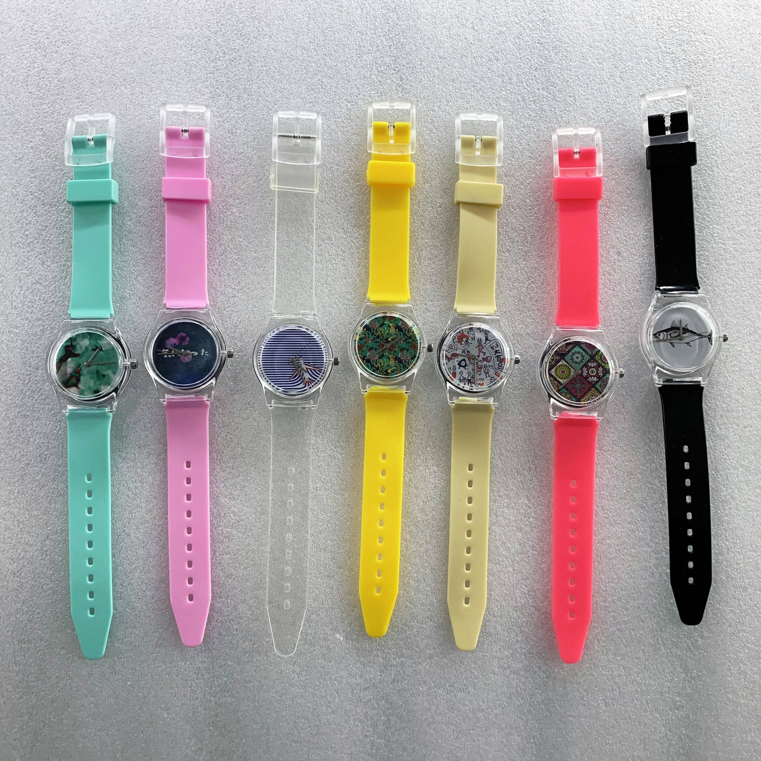 Plastic Custom Design Watches Design Your Own Unisex Quartz Watches ...