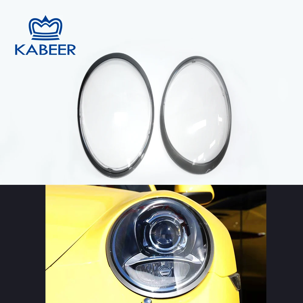 Headlight Lens Cover New Style Car Black Border Headlight Lens Cover