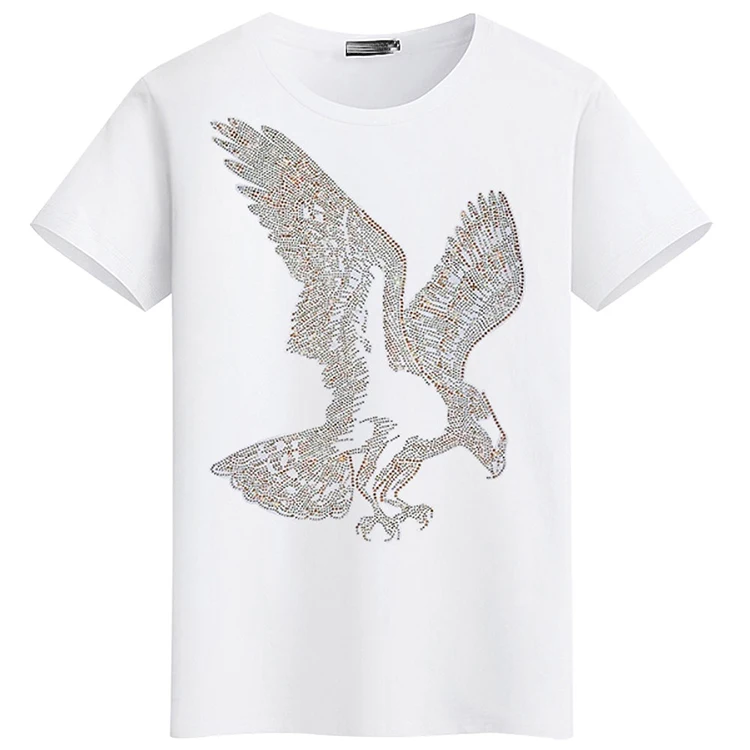 Manufactures Tshirts Rhinestone Transfer Custom Clothing For Men