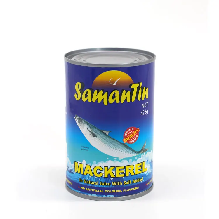 Factory Direct Jack Mackerel Canned Fish In Oil Can Foods From Chilli