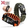 Survival meaning braided rope open couple paracord bracelets bangles