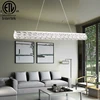 Top LED Crystal Pendant Light Modern LED Lighting Column Hanging Lamp Fast and Crystal Pendant Lamp