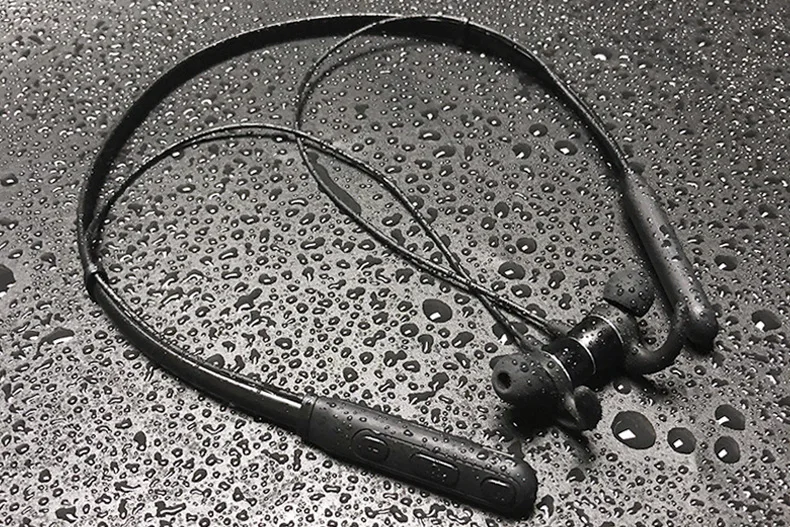 Portable Wireless Sport Earphone Stereo Neckband Bluetooth Headset With Mic - ANKUX.COM