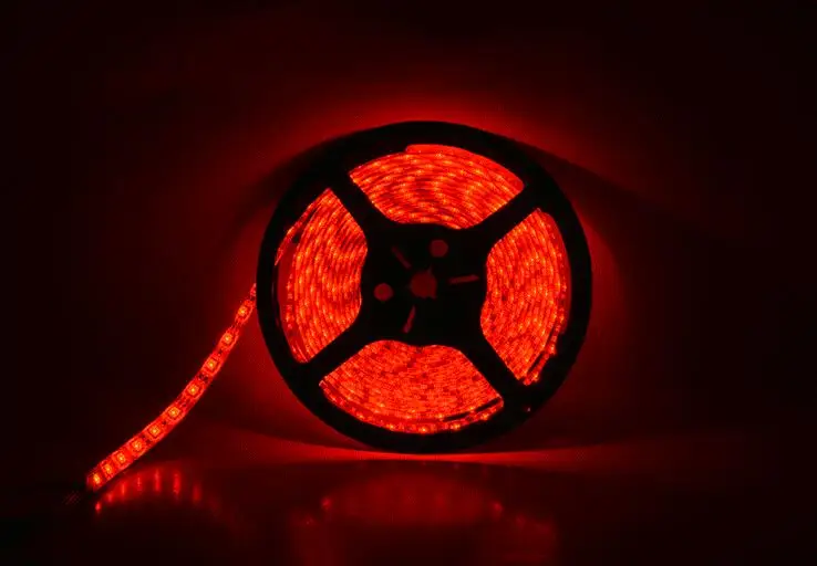 Remote Control Option Ultra Thin Multicolor Flexible Led Tape Strip Light 5050 60leds 12V RGB Led Strip