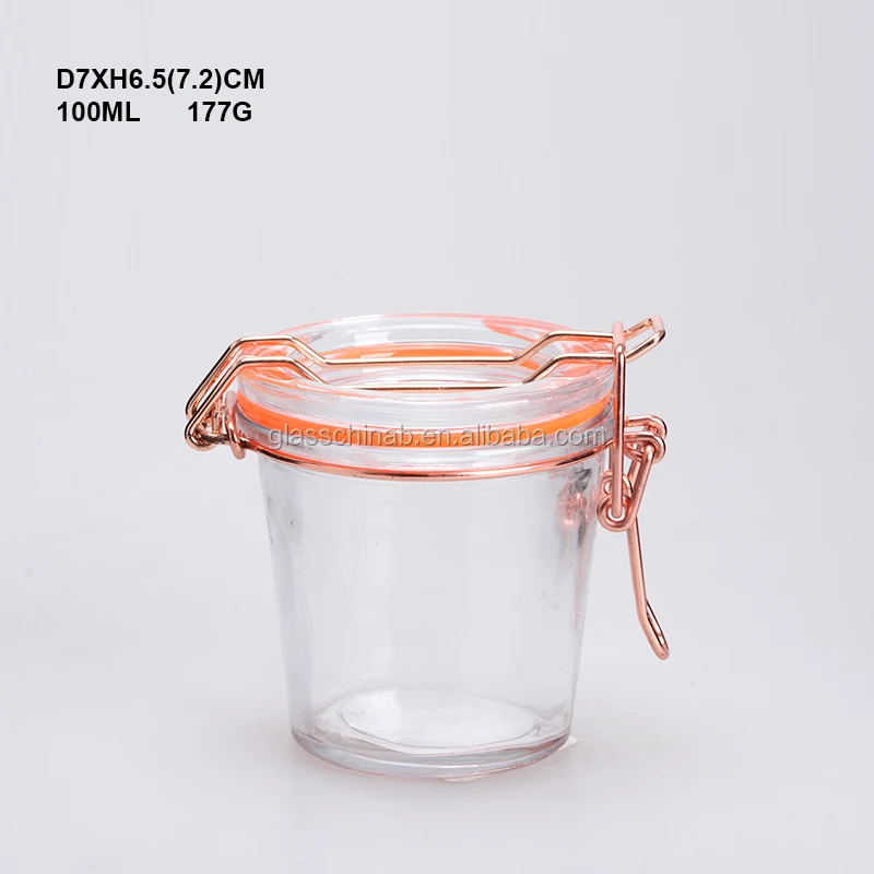 Source Glass factory 330ml 750ml 1000ml wide mouth glass weck