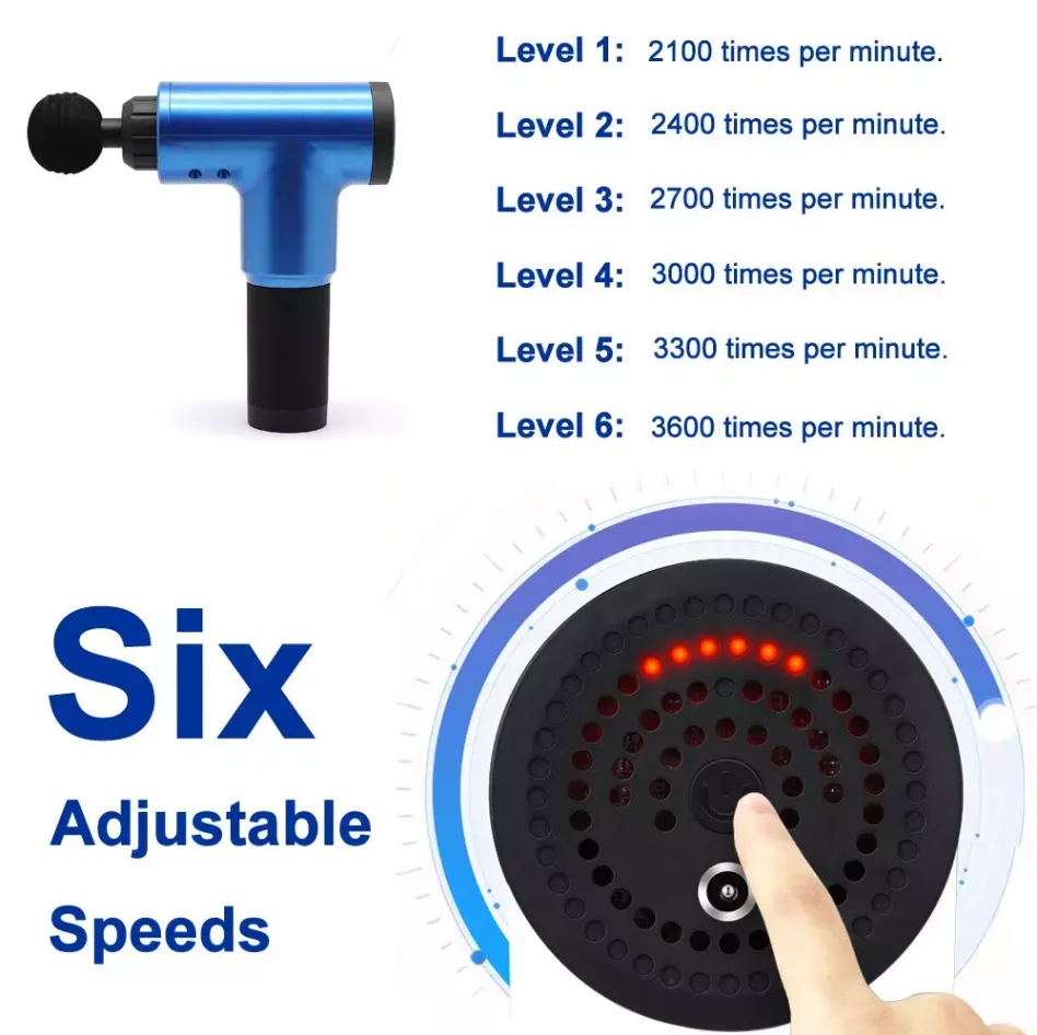 New Arrival Body Vibrator Massage Machine Muscle Gun Body Relaxer