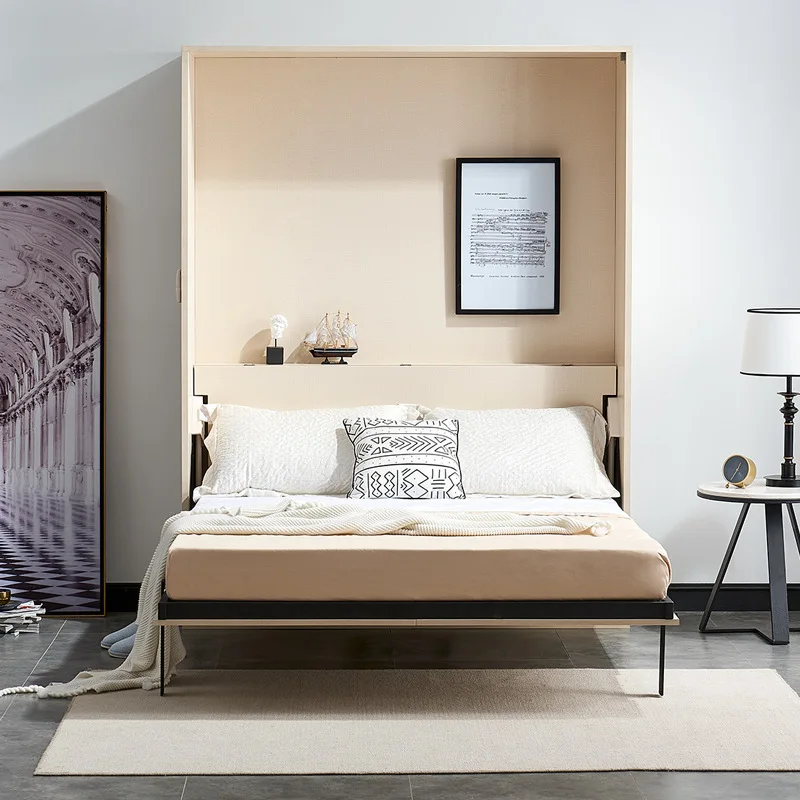 Factory Custom Made Electric Remote Control Automatic Wall Bed Space