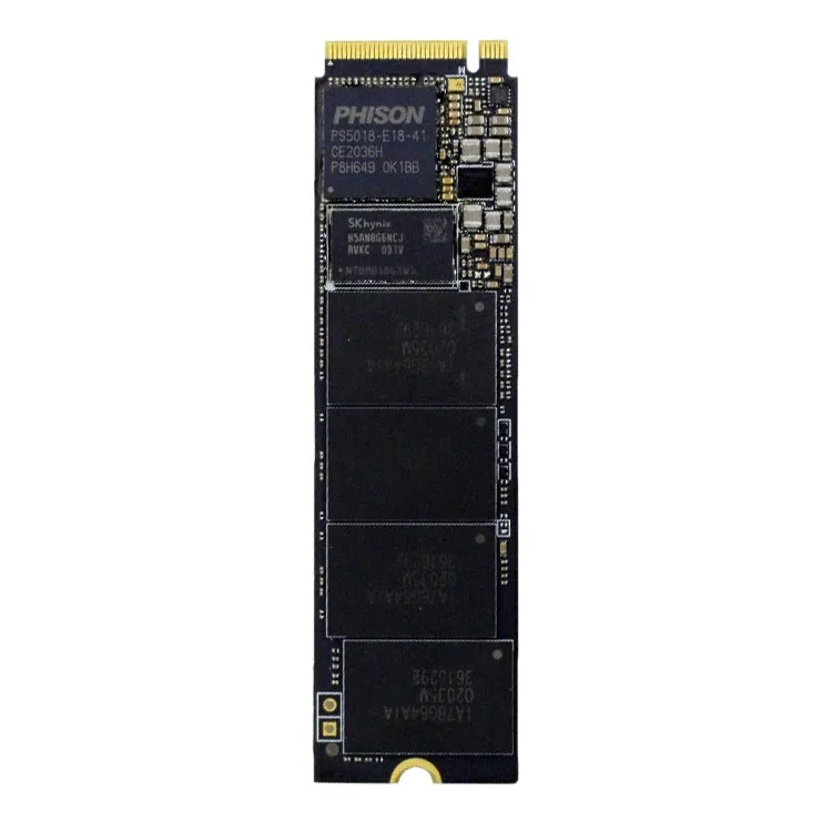 Close-up of a Kioxia CD6-V U.2 NVMe SSD with SFF-8639 connector and heatsink