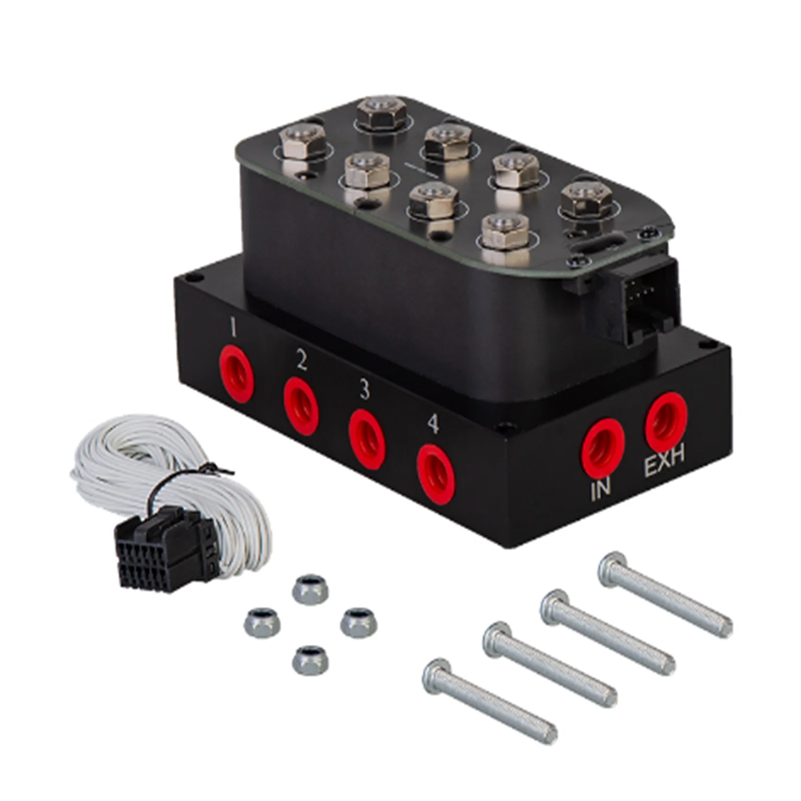 Universal Air Ride Suspension Manifold Valve 1/4 1/8