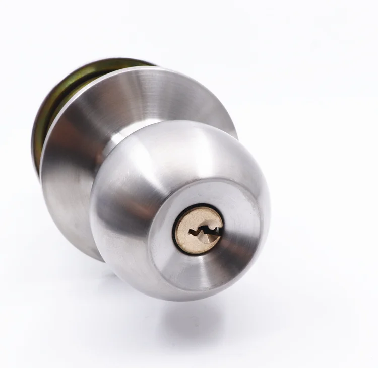 Stainless Steel Cylindrical Knob Door Lock Round Knob Door Lock Door Cylinder Lock Buy Ball