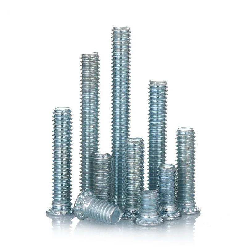 Galvanized Self Clinching Stud Flat Head Pressure Riveting Screws Press