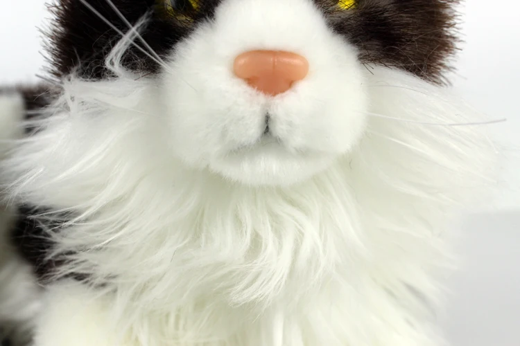 realistic cat plush toy