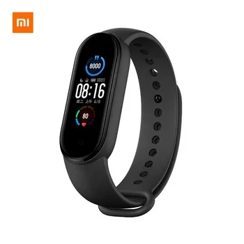 Xiaomi Mi Band 5 Smart Watch Magnetic Charger Bluetooth 5.0 Heart Rate Sleep 5ATM Waterproof Mi Smart Band 5