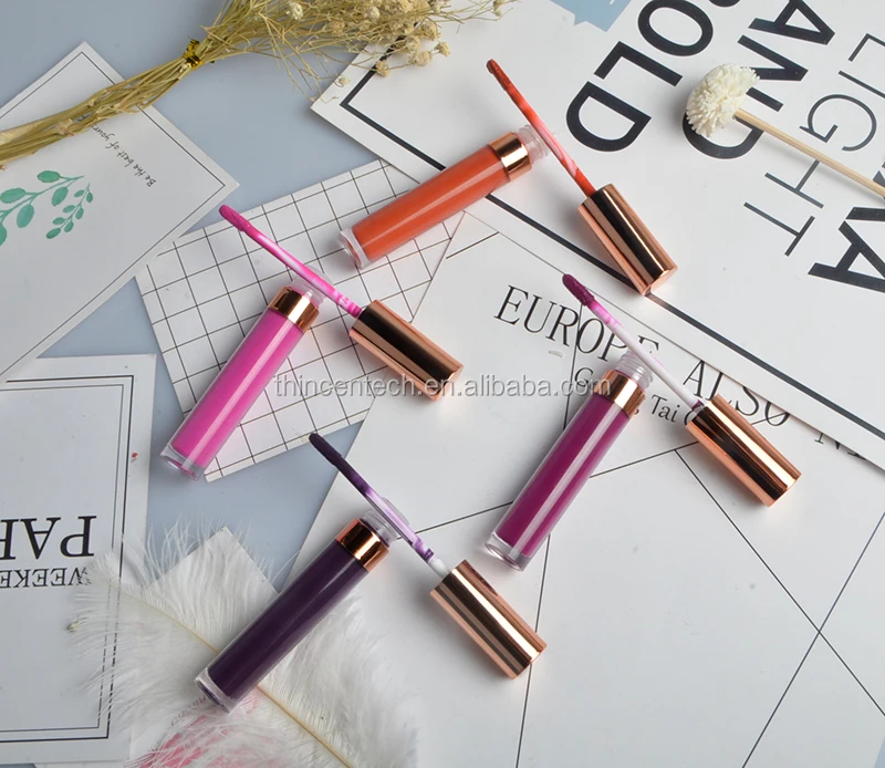 Nude Lasting Waterproof Vegan Makeup Liquid Lip Stick Private Label Matte Lipstick