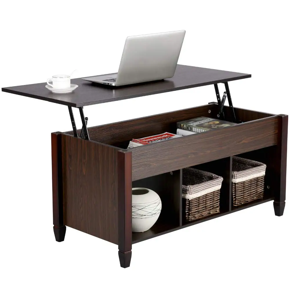 Hot Sale Living Room Furniture Modern Extendable Lift Up Top Wood Coffee Table With Storage Compartment Shelf Buy Lift Top Coffee Dining Table Liftable Coffee Table Lift Top Coffee Table With Storage Product