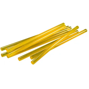 good adhesive hot melt glue stick yellow and white transparent
