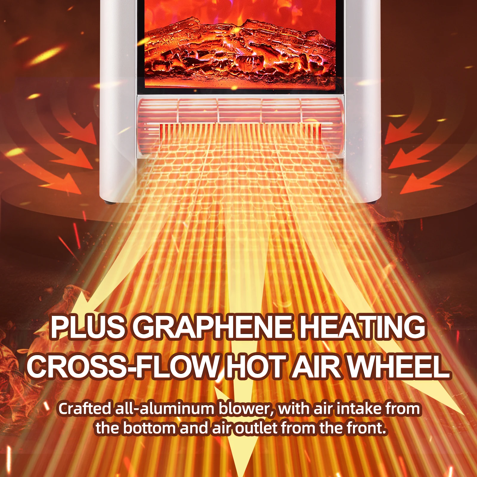 Electric Fireplace, 3D, PTC - detail 8