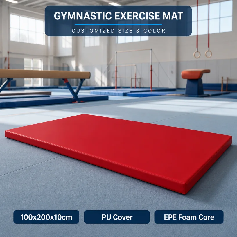 10cm Thick Skill Cushion Mat Kids Gymnastics Training Mat for Gym Exercise