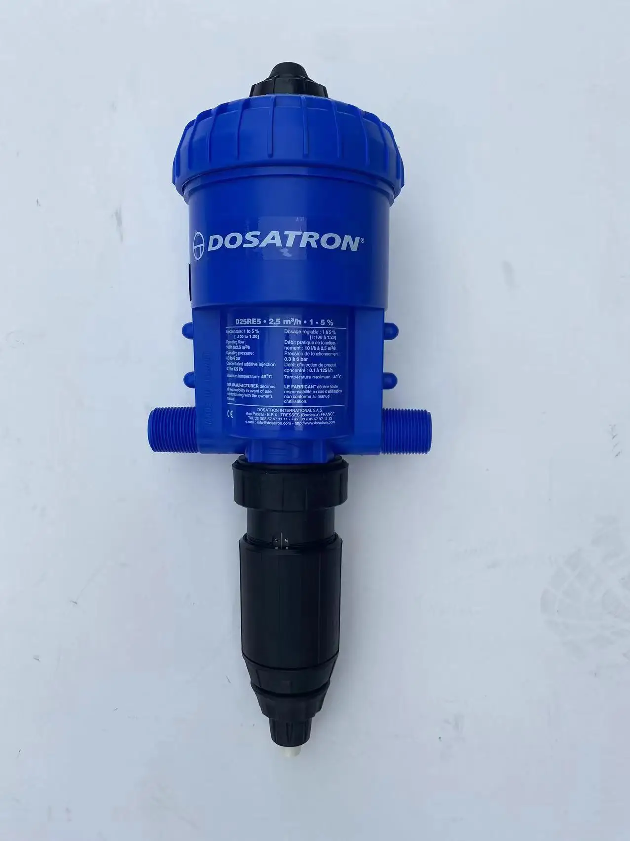 Dosatron Medicator D25re5 2,5m3/h,1-5% - Buy Dosatron Medicator Product ...