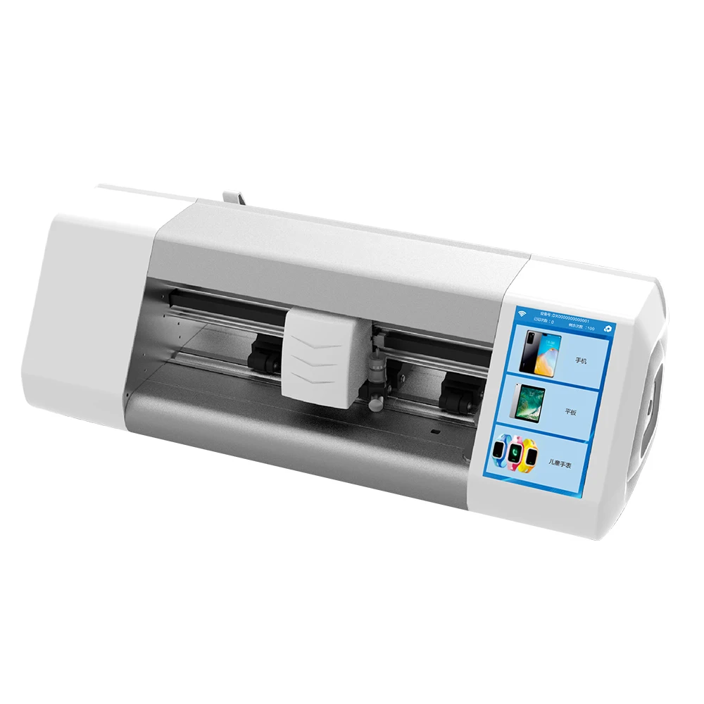 SUNSHINE Y22 Ultra DIY Film Cutting Machine with touchscreen interface and film roll holder