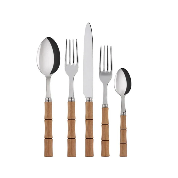 cutlery set bamboo