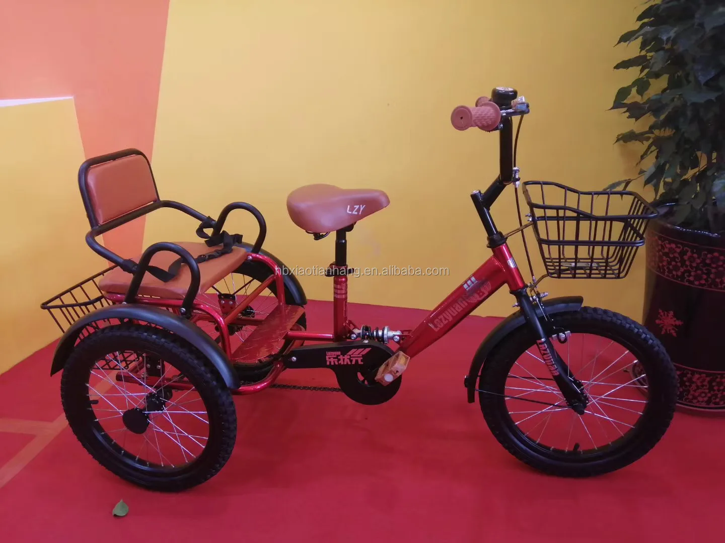 Twin Tricycle Kids/new Model Triciclo Kids Baby Tricycle/wholesale Kids