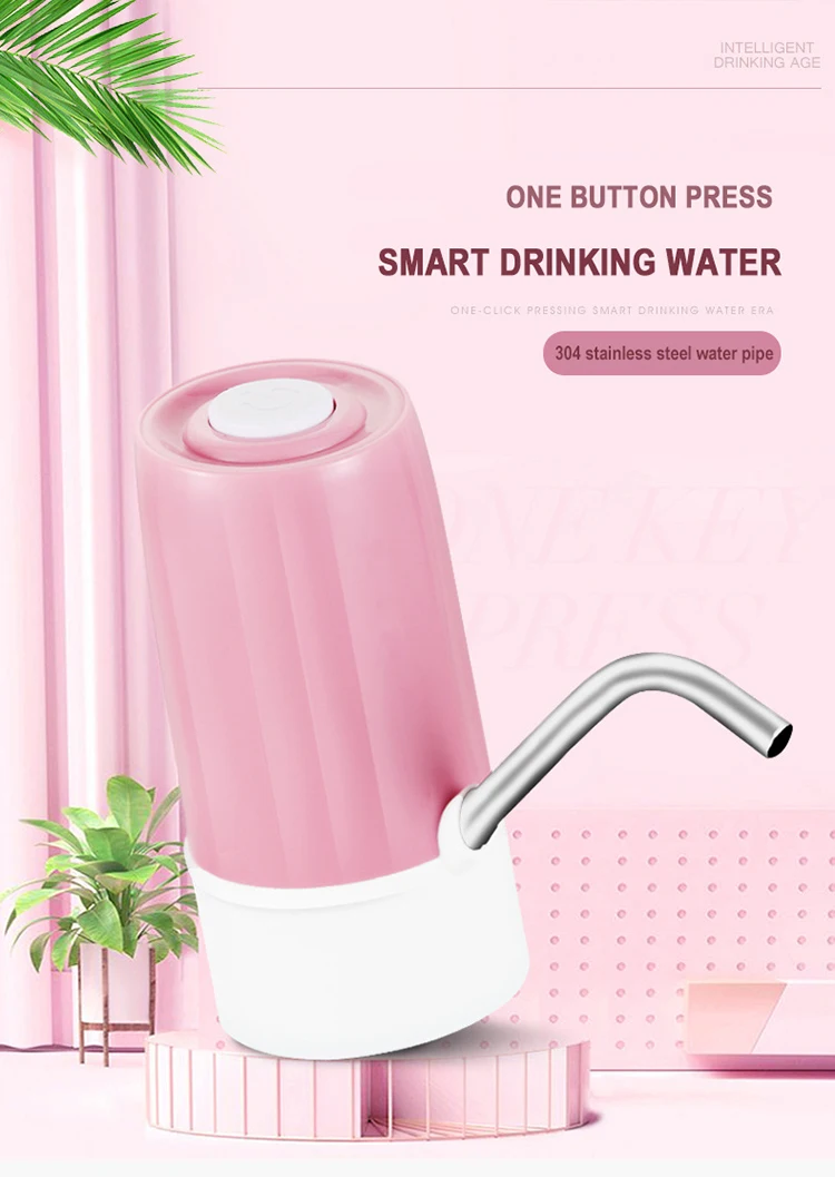 New Product Ideas 2019 Automatic Kitchen Utensils Portable USB Charging Electric Water Dispenser Mini Pumping Device
