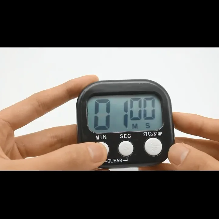 2.9 Inch Lcd Big Screen Aaa Battery Countdown 4 Color Digital Kitchen Timer Buy Digital