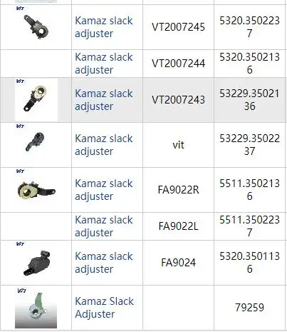 VIT-U  Truck manual Slack adjuster KN55001 for kmz factory